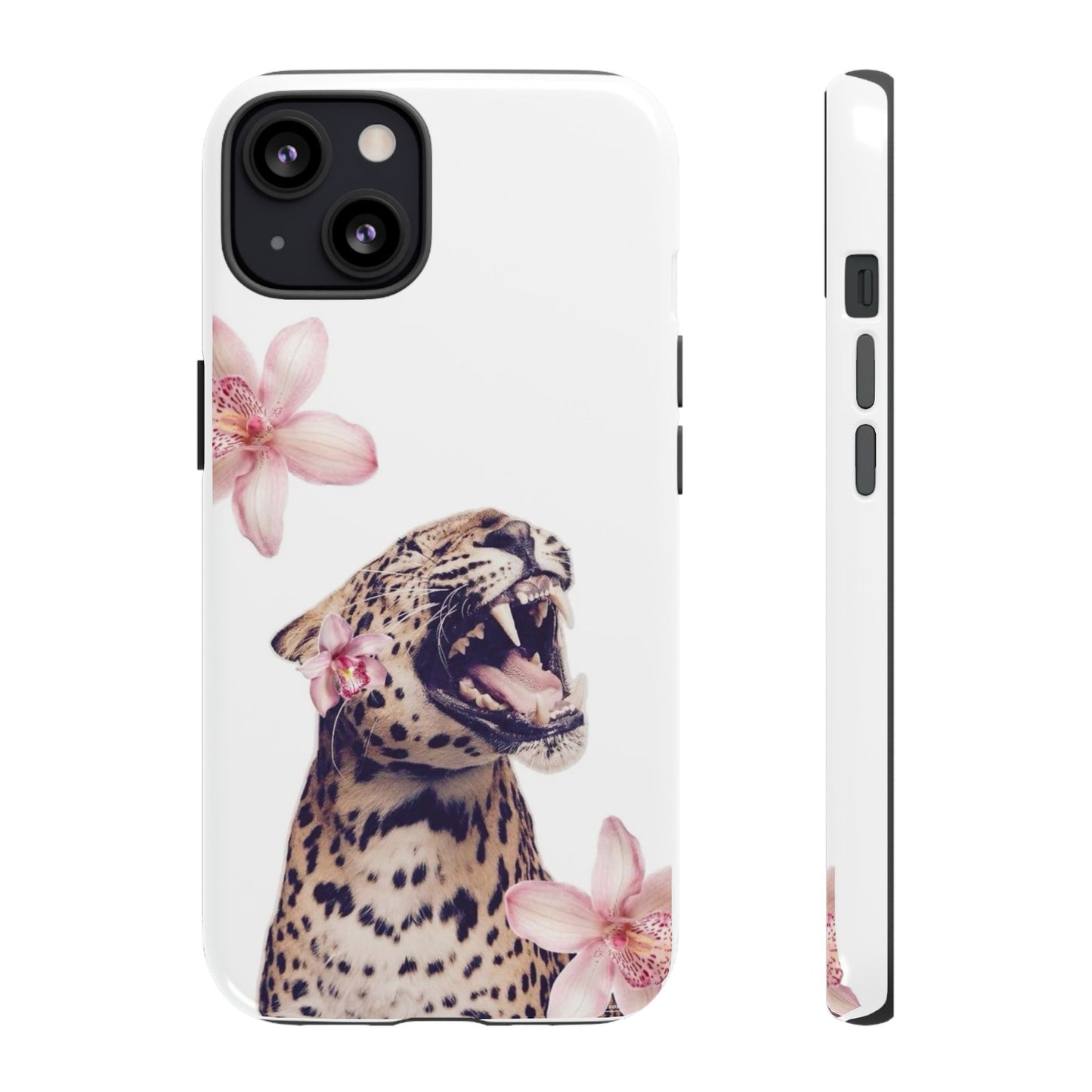 Leopard Blossom Tough Case