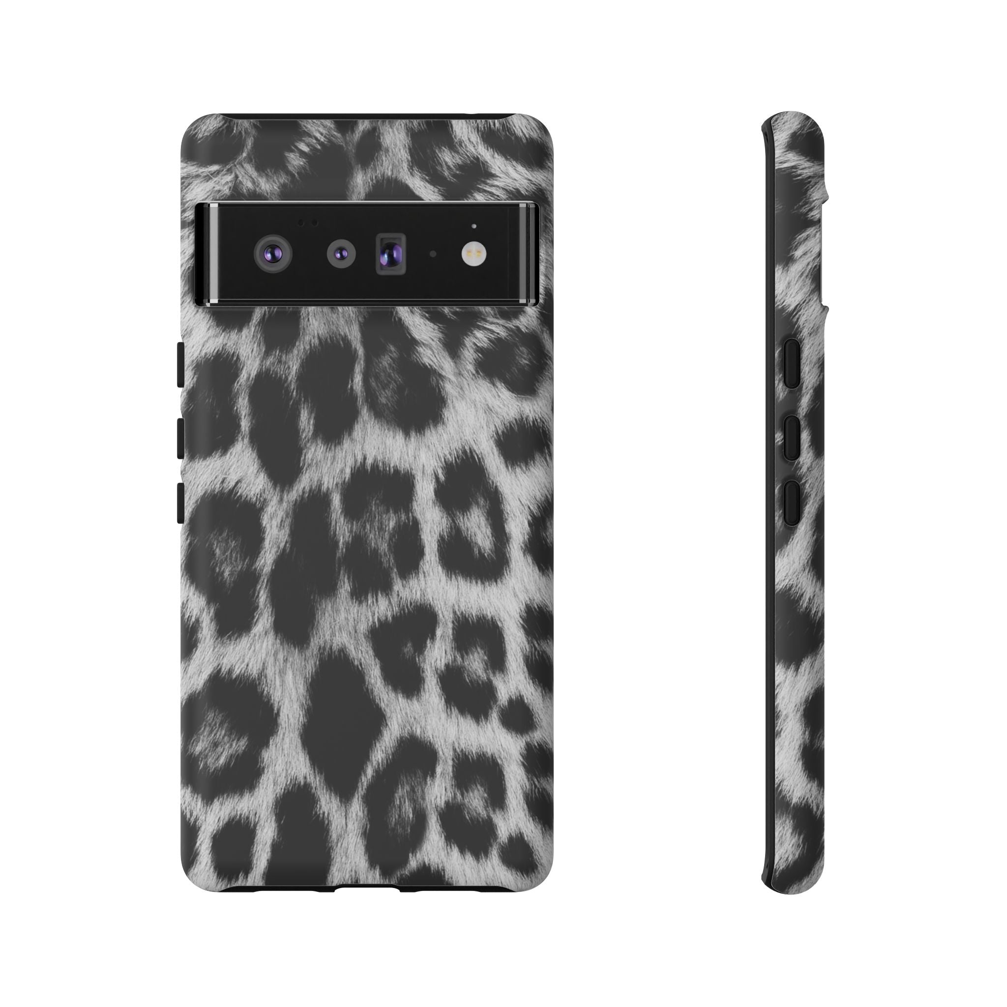 B&W Leopard Phone Case