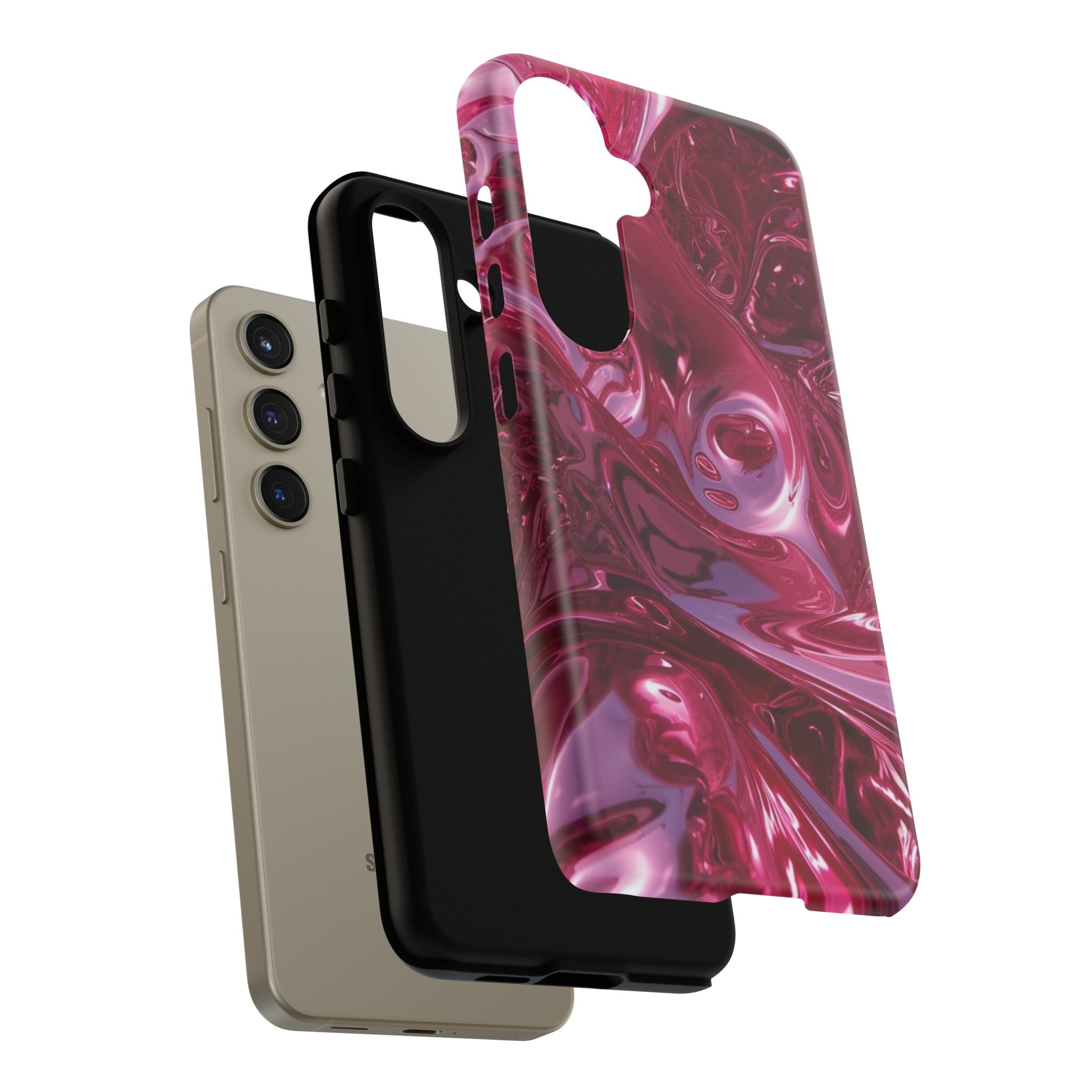 Metallic Pink Phone Case