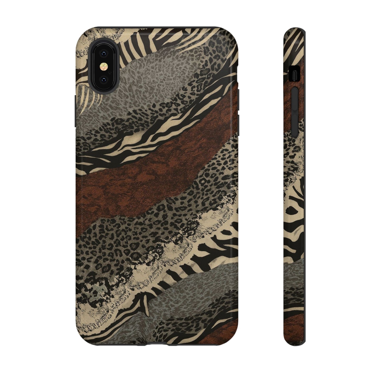 Safari Stripe Tough Phone Case