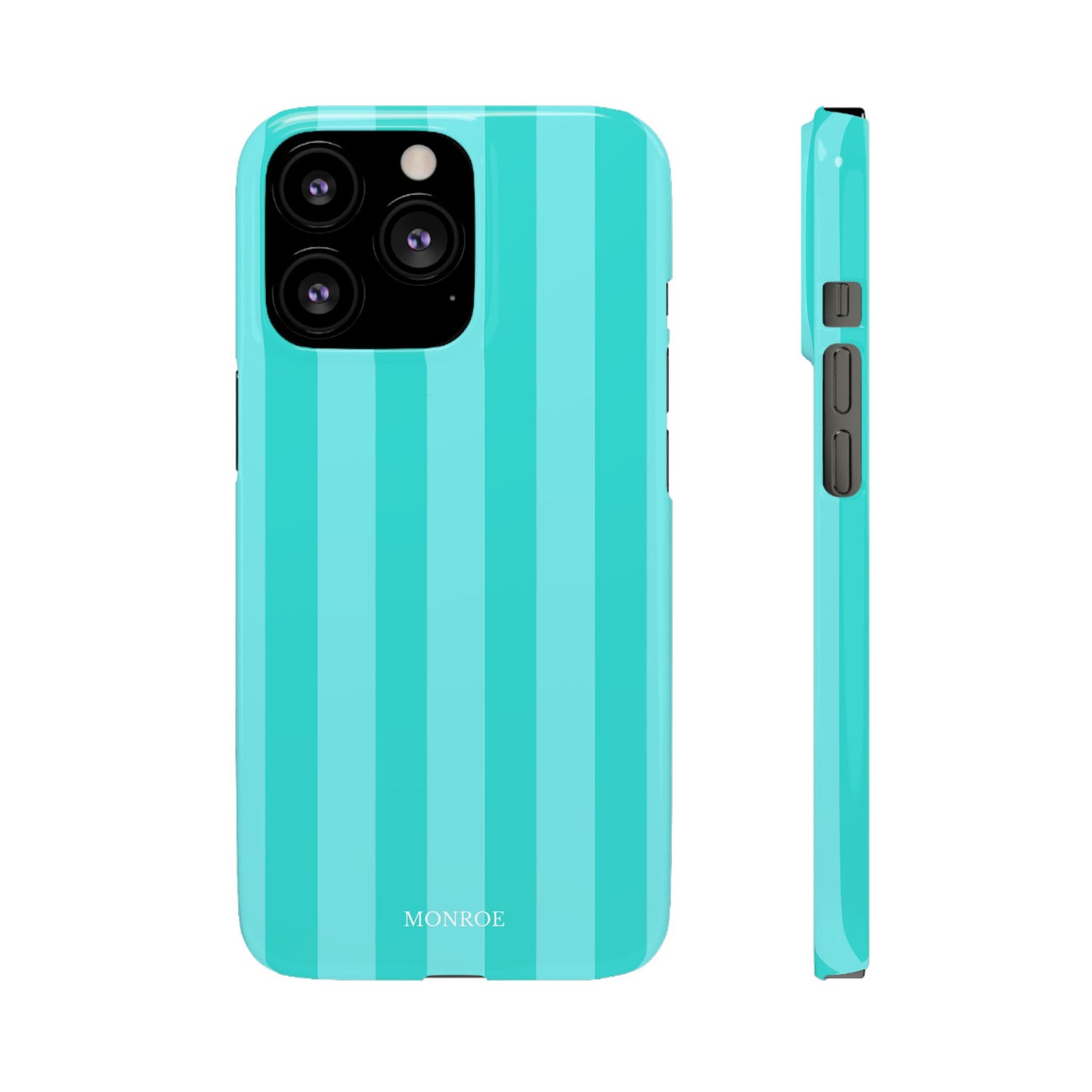 Striped Aqua Case