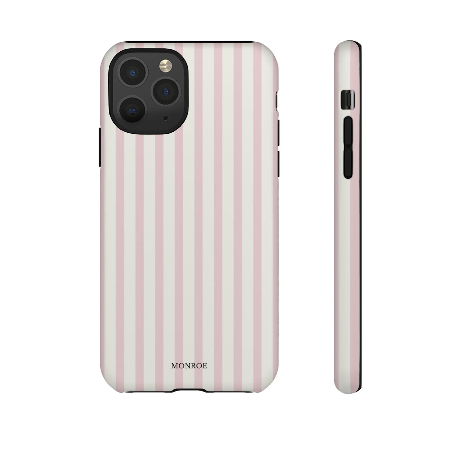 Light Pink Stripe Tough Phone Case