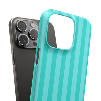 Striped Aqua Case