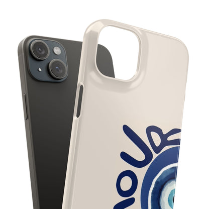 Blue Nazar Evil Eye Case