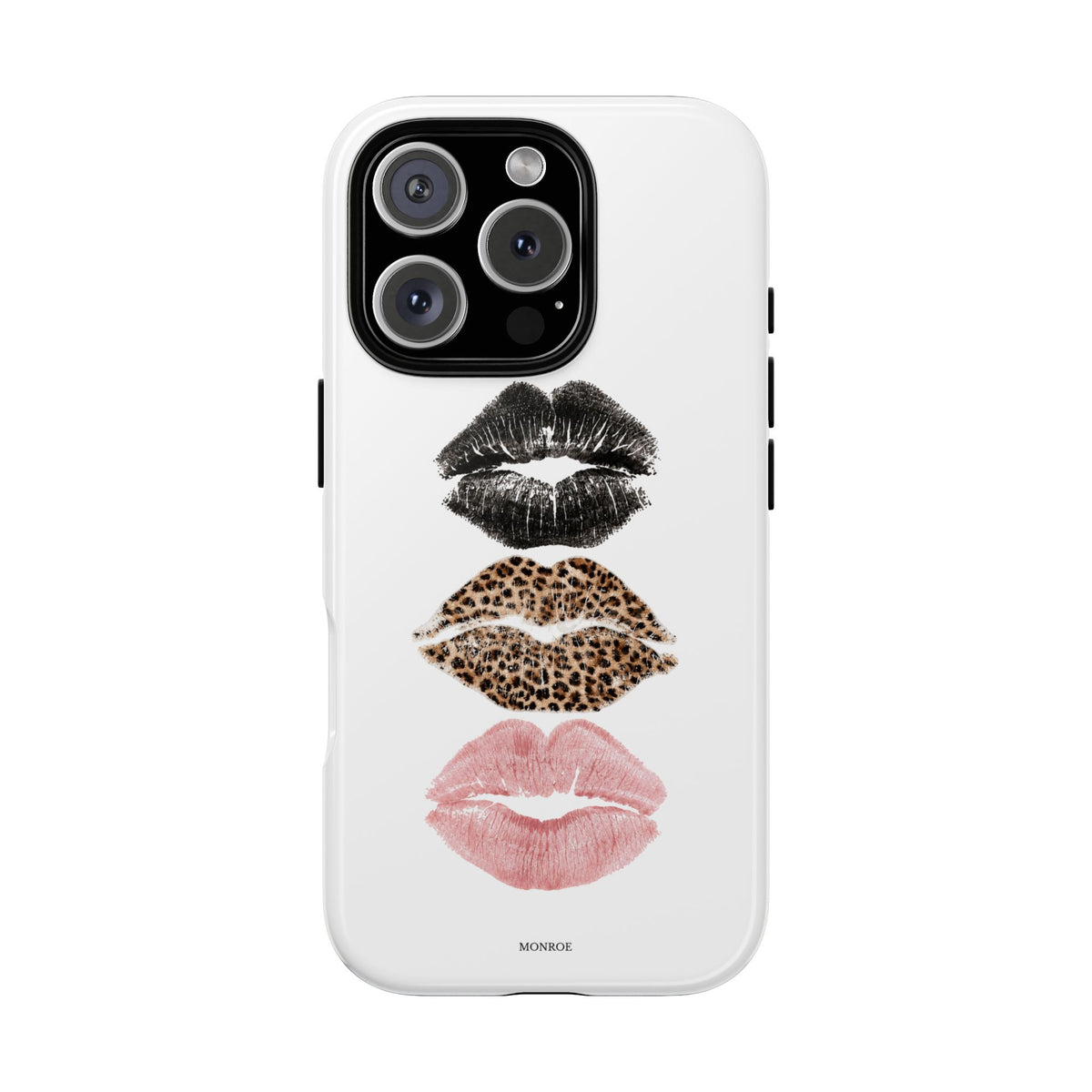 Leopard Glam Lip Tough Case