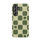 Clover Checker Tough Phone Case