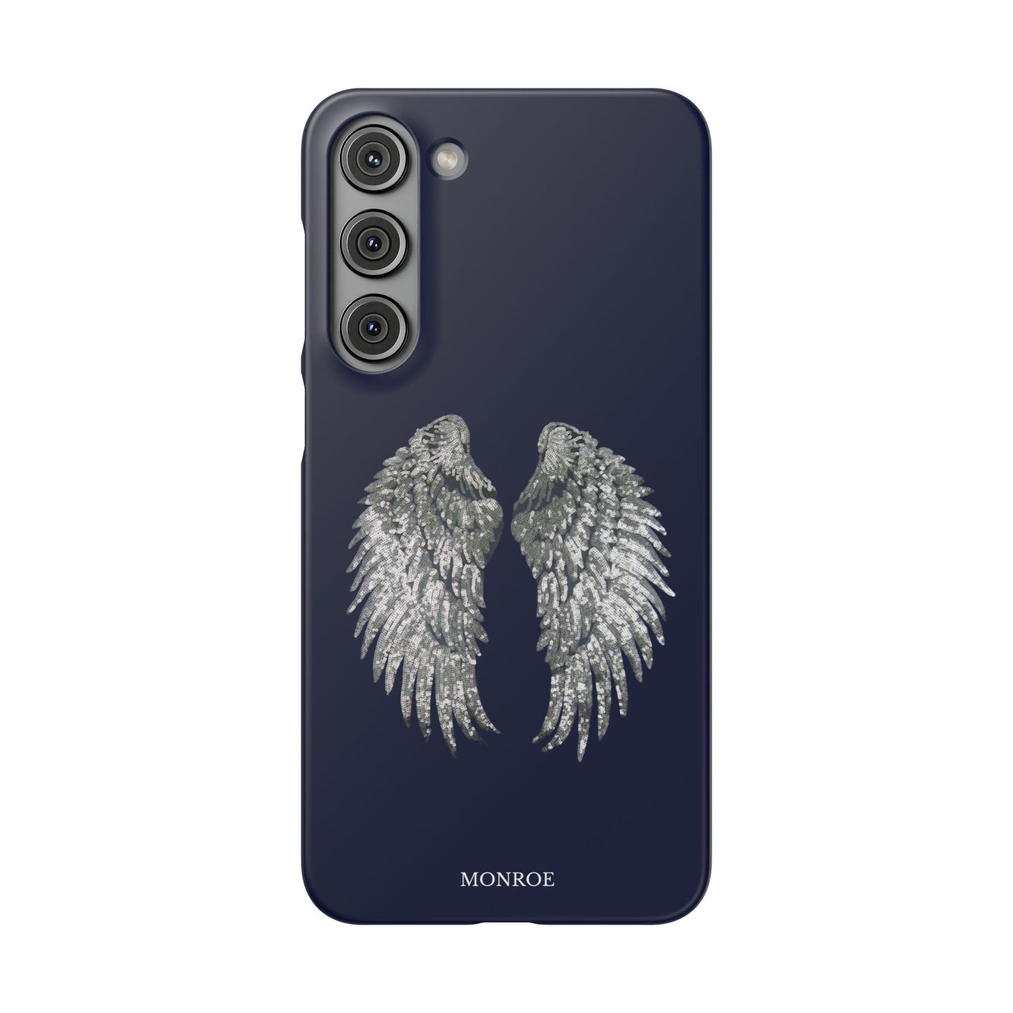 Navy Angel Wings Case