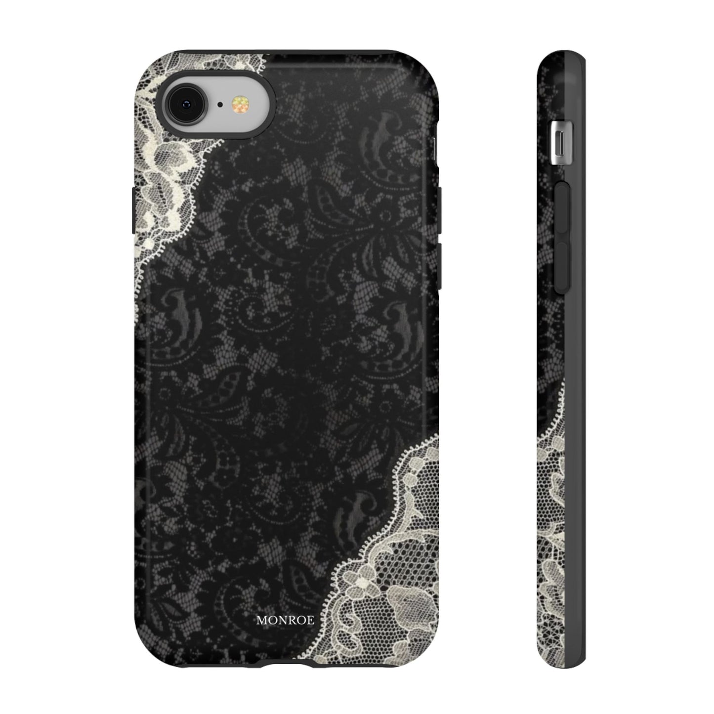 Black & White Edged Tough Case