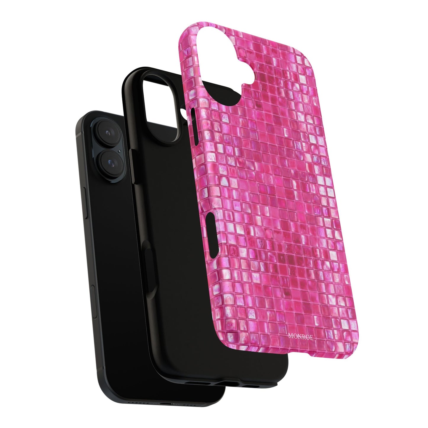 Hot Pink Mosaic Tough Case