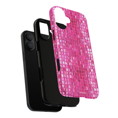 Hot Pink Mosaic Tough Case