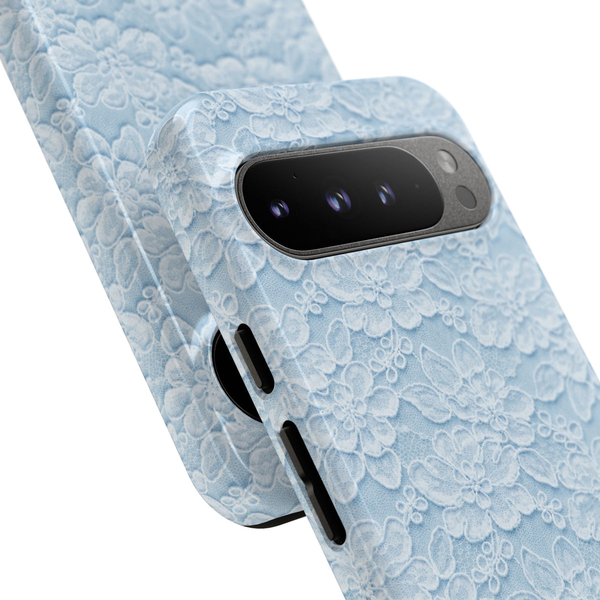 Glacier Blue Lace Tough Case