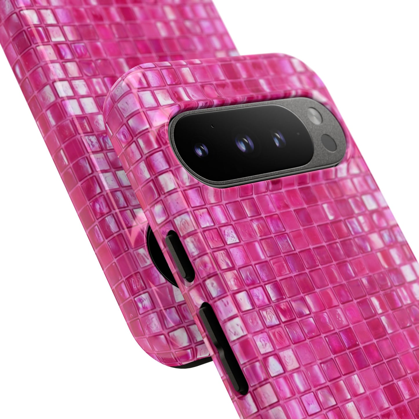 Hot Pink Mosaic Tough Case