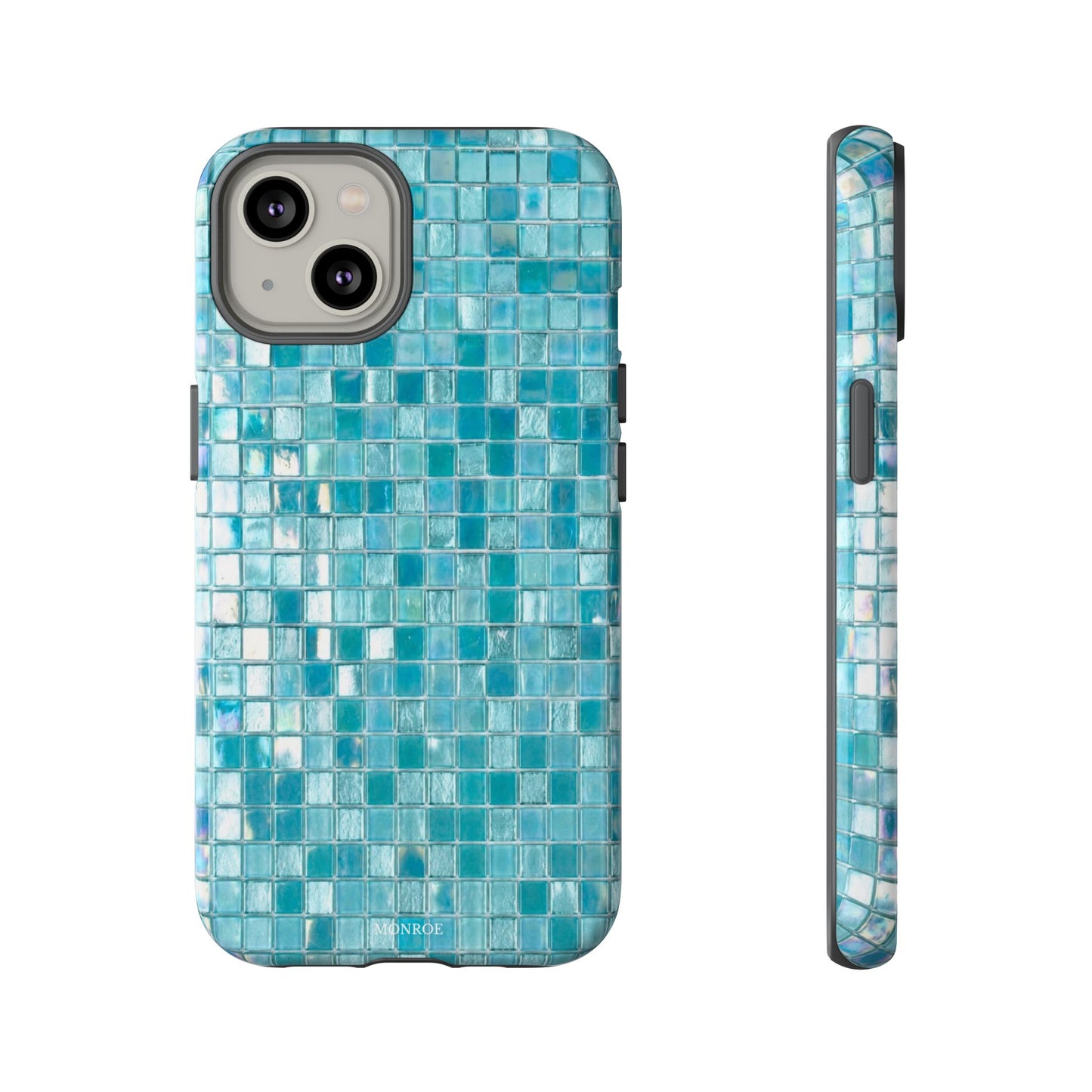 Hot Blue Mosaic Tile Tough Case