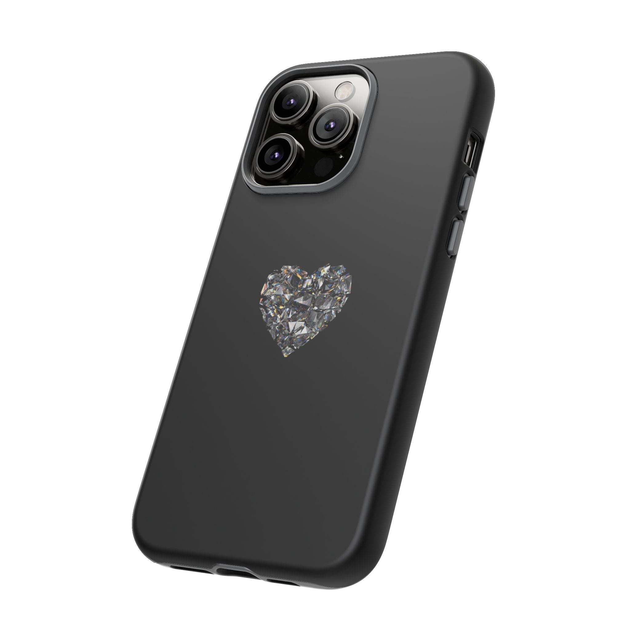 Crystal Heart Phone Case