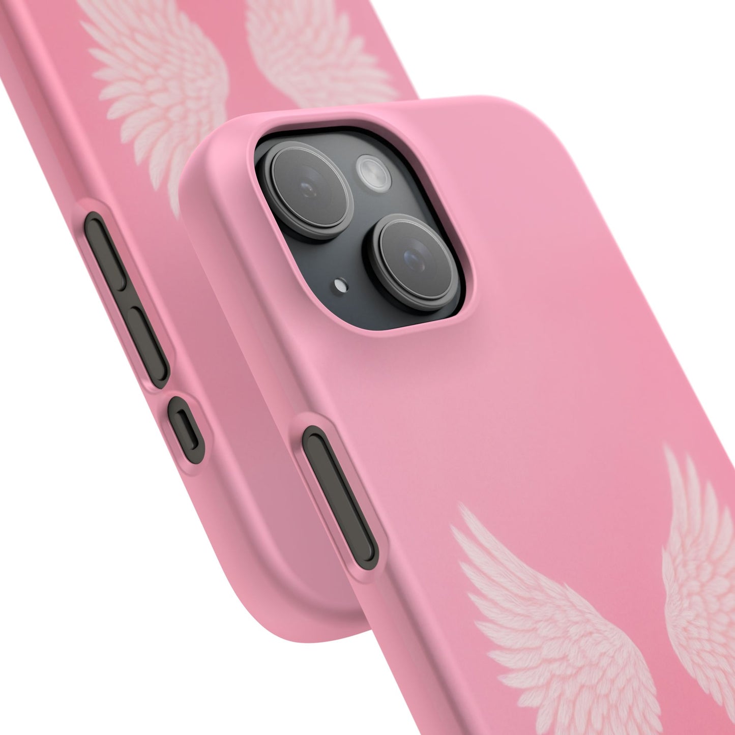 Pink Angel Wings Case