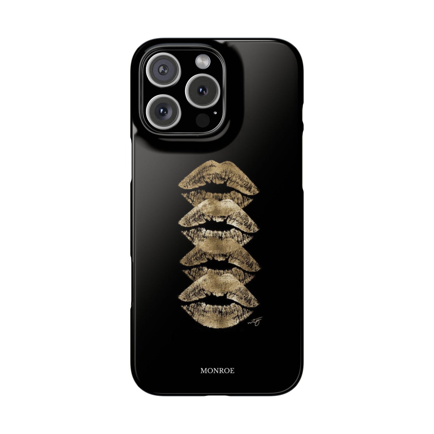 Gold Kiss Stack Case