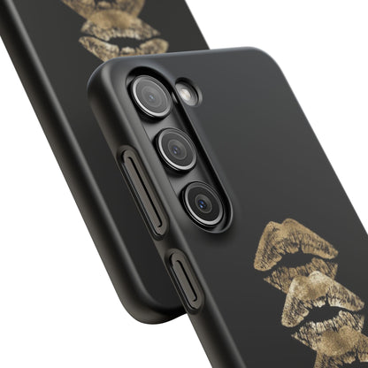 Gold Kiss Stack Case
