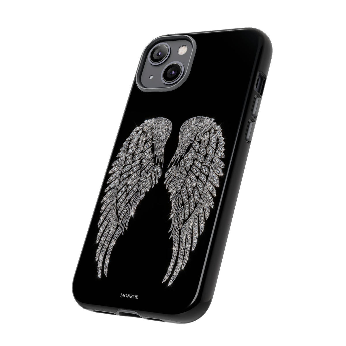 Silver Angel Wings Tough Case