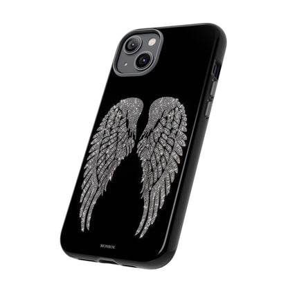Silver Angel Wings Tough Case