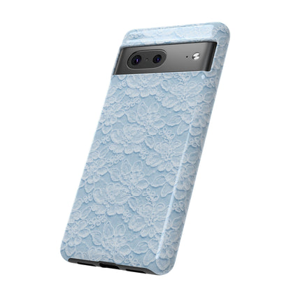 Glacier Blue Lace Tough Case