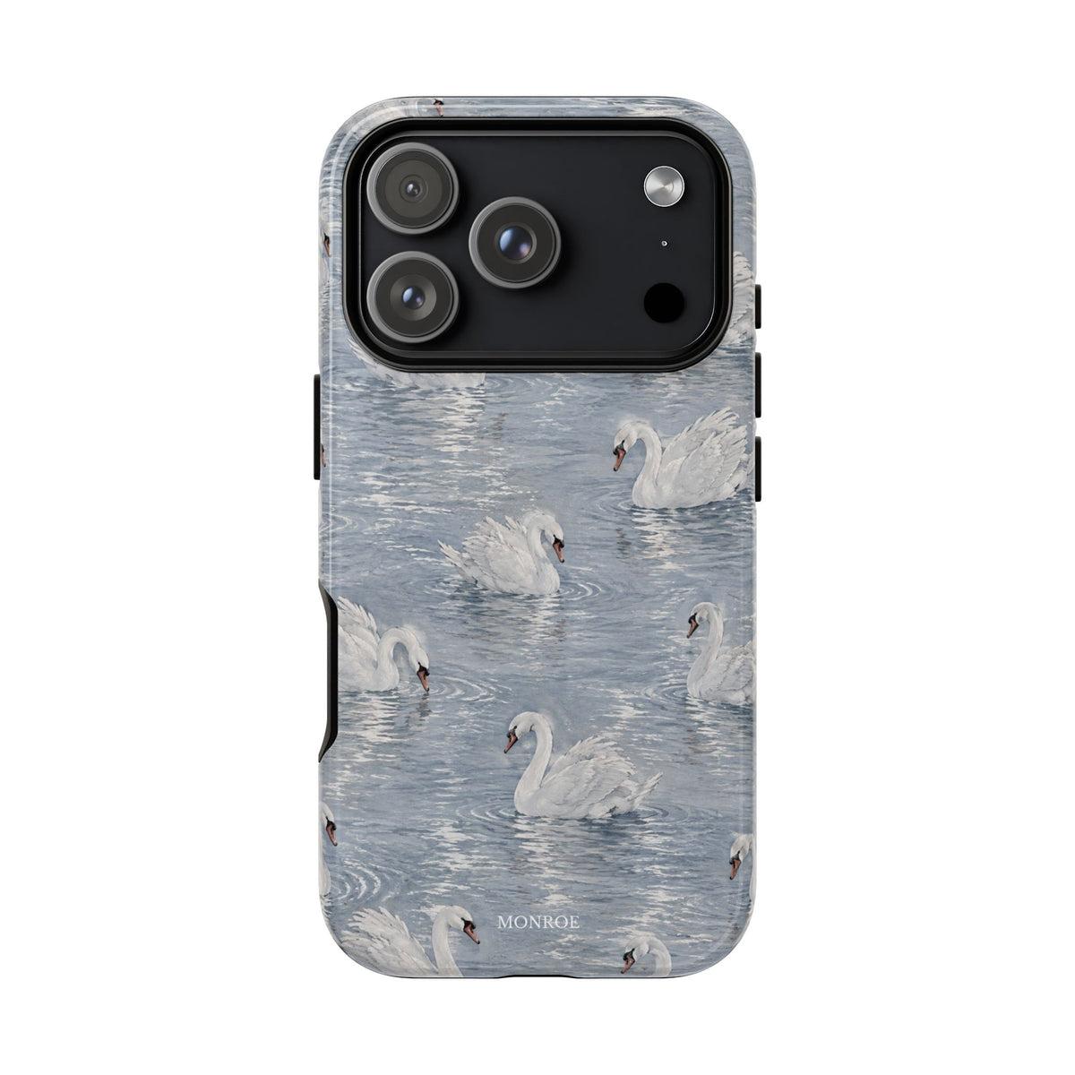 Swan Pattern Tough Case
