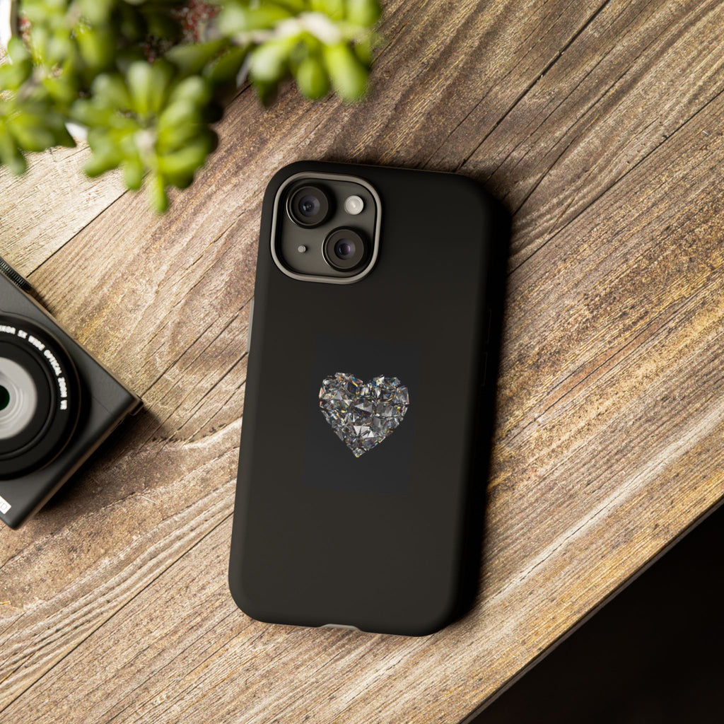 Crystal Heart Phone Case