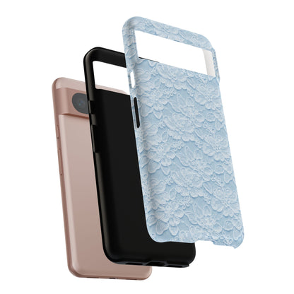 Glacier Blue Lace Tough Case