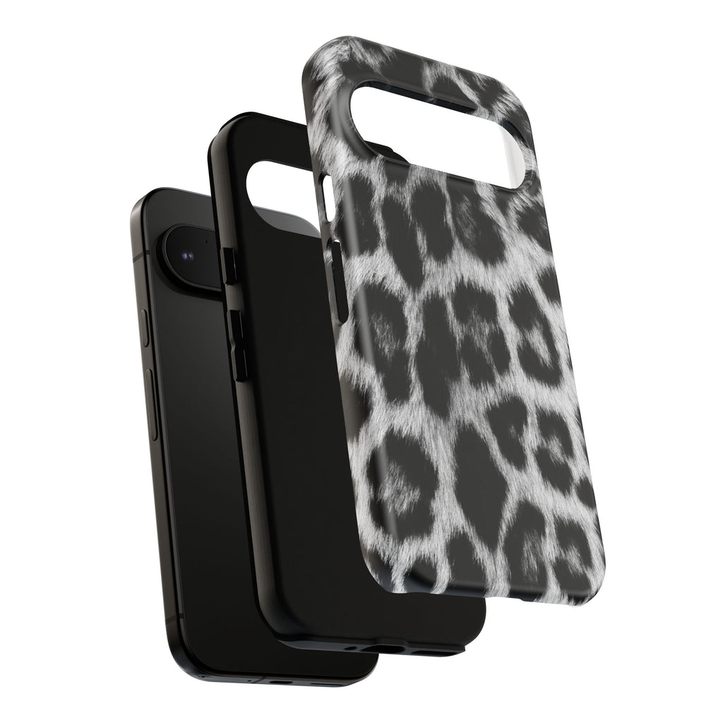 B&W Leopard Phone Case