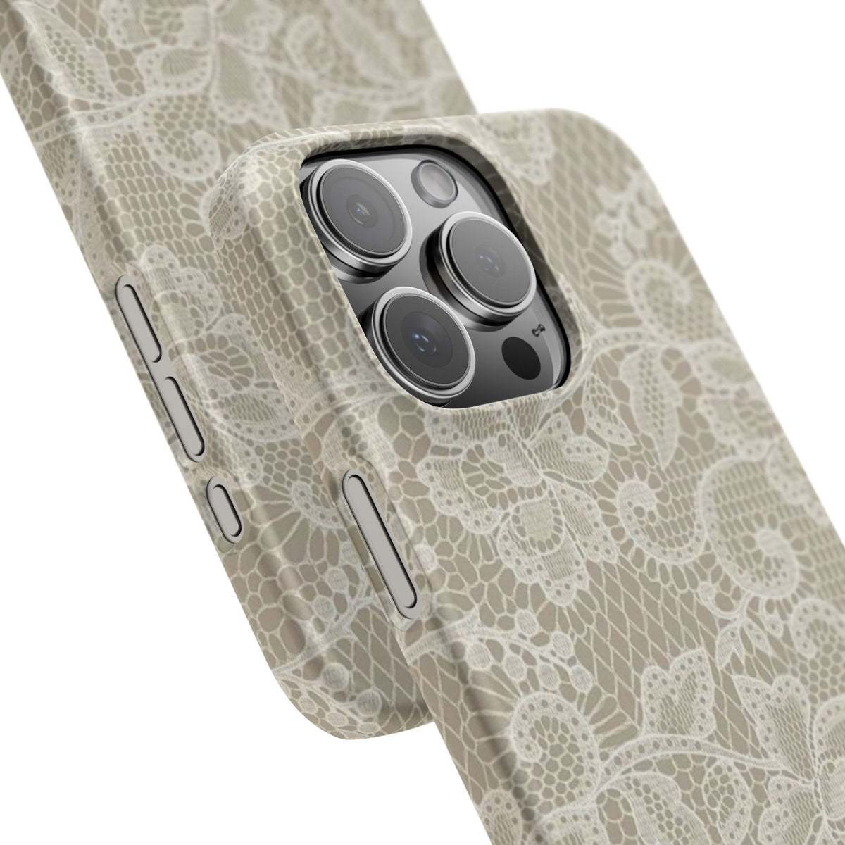 Vintage Beige Lace Case