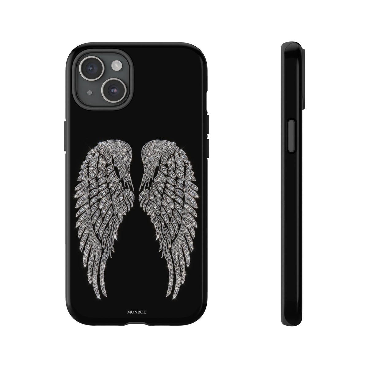 Silver Angel Wings Tough Case