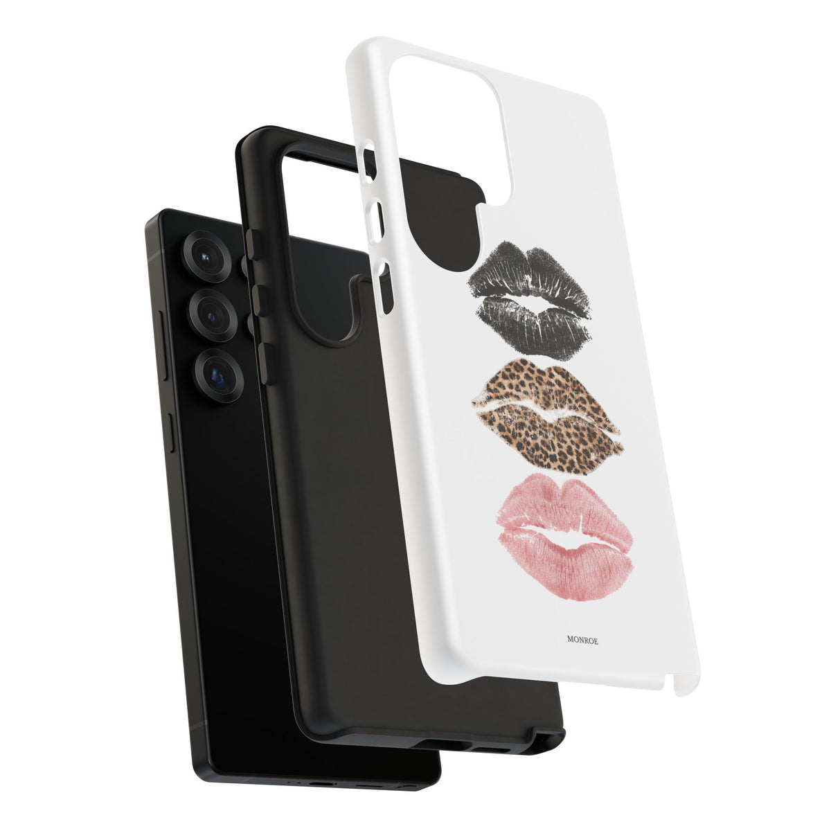 Leopard Glam Lip Tough Case