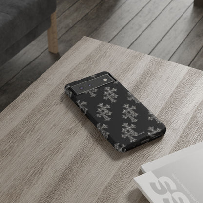 Black Crystal Cross Tough Case