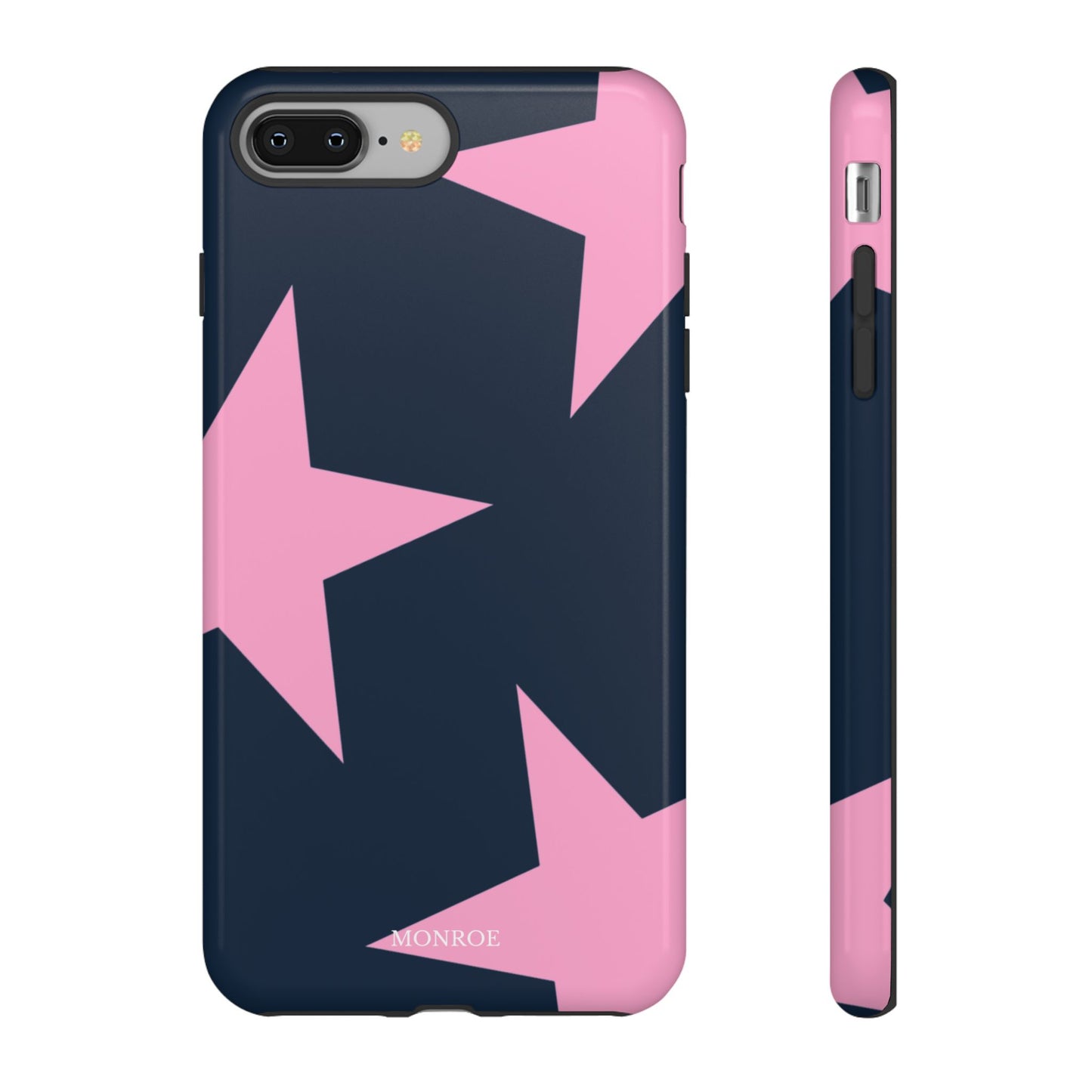 Navy & Pink Star Tough Cover
