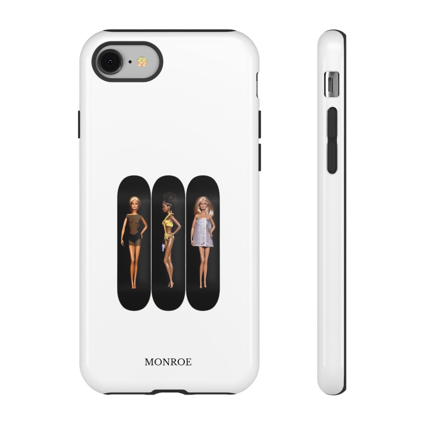 Retro Doll Skateboard Tough Case