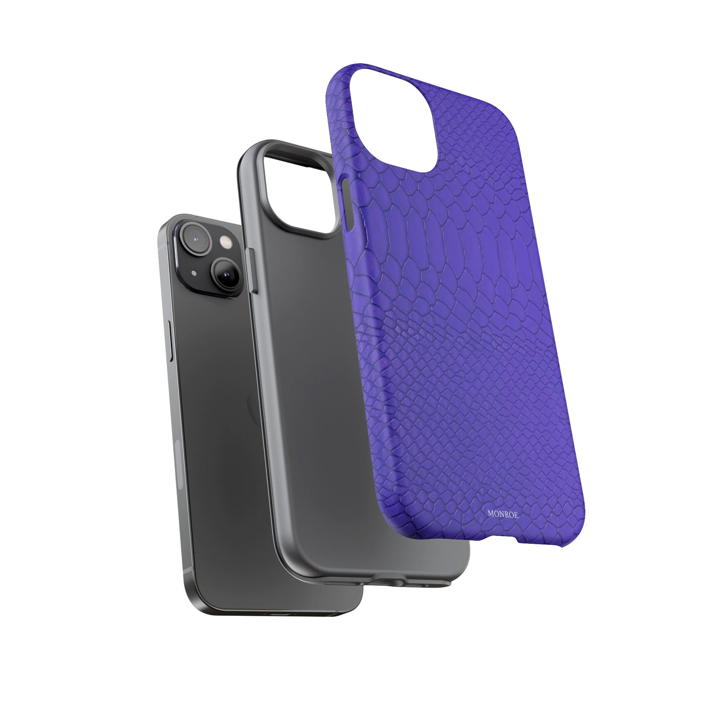 Dark Purple Snake Tough Case