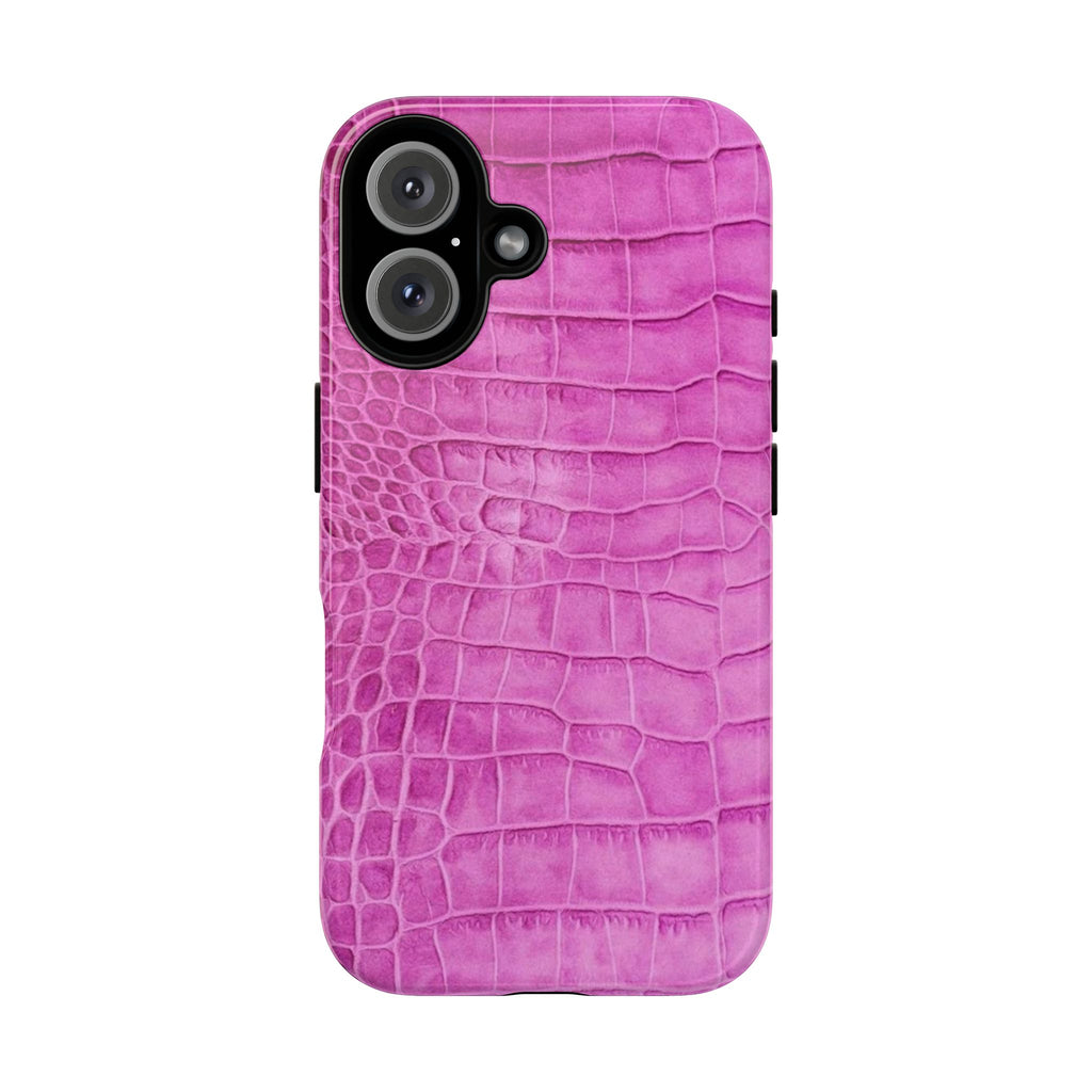 Purple Croc Phone Case