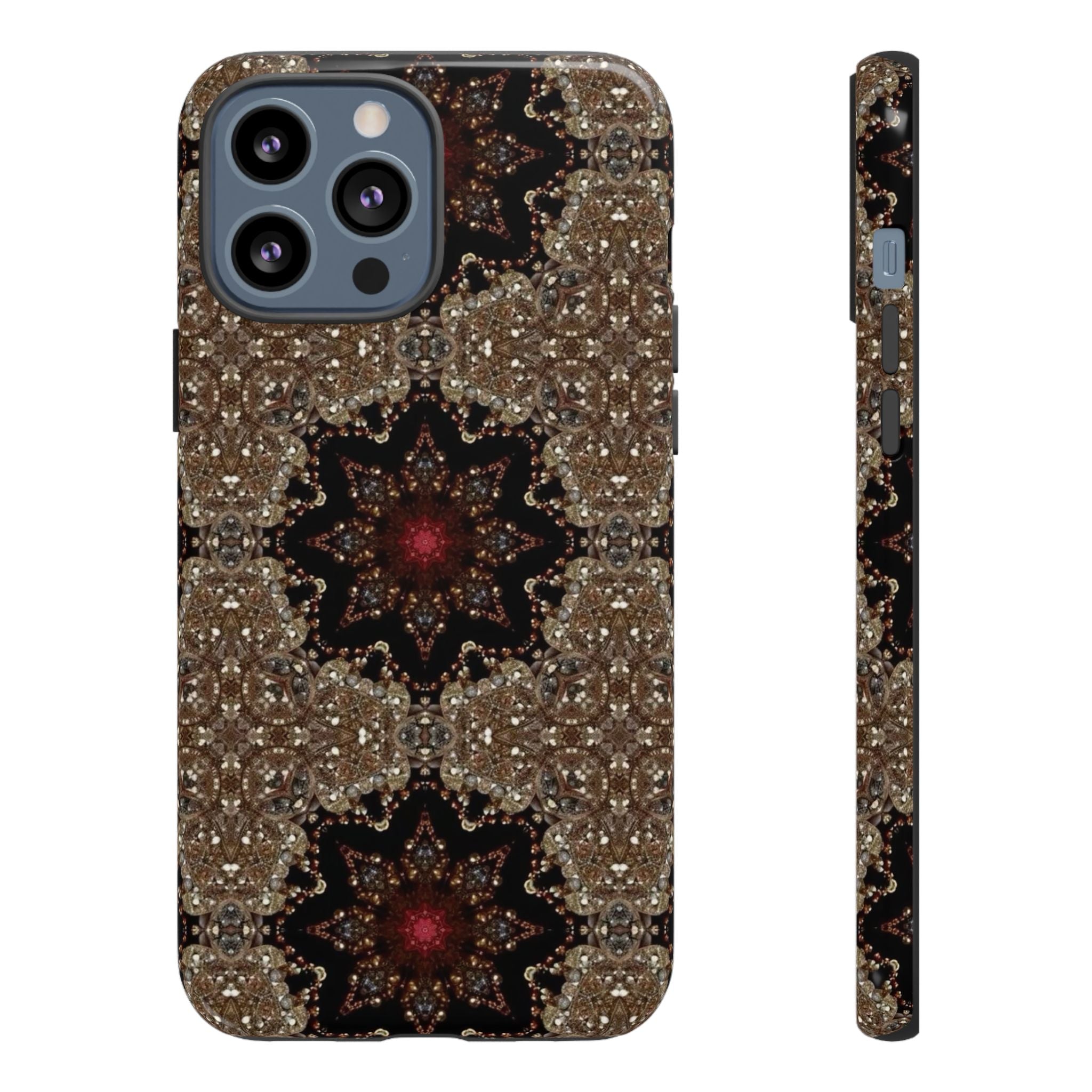 Brown Mandala Tough Protective Case