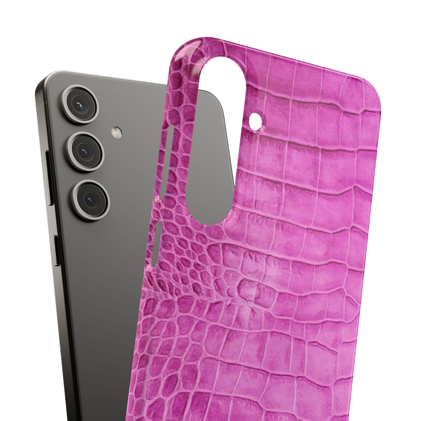 Purple Croc Case