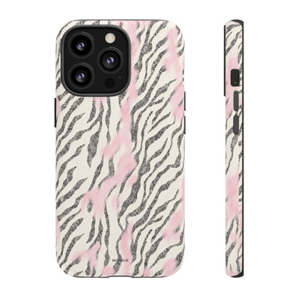 Light Pink Zebra Tough Case