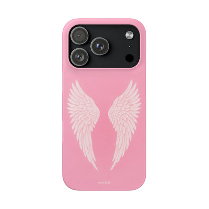 Pink Angel Wings Case
