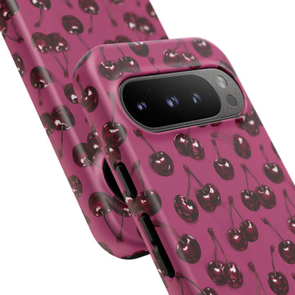 Burgundy Cherries Tough Case