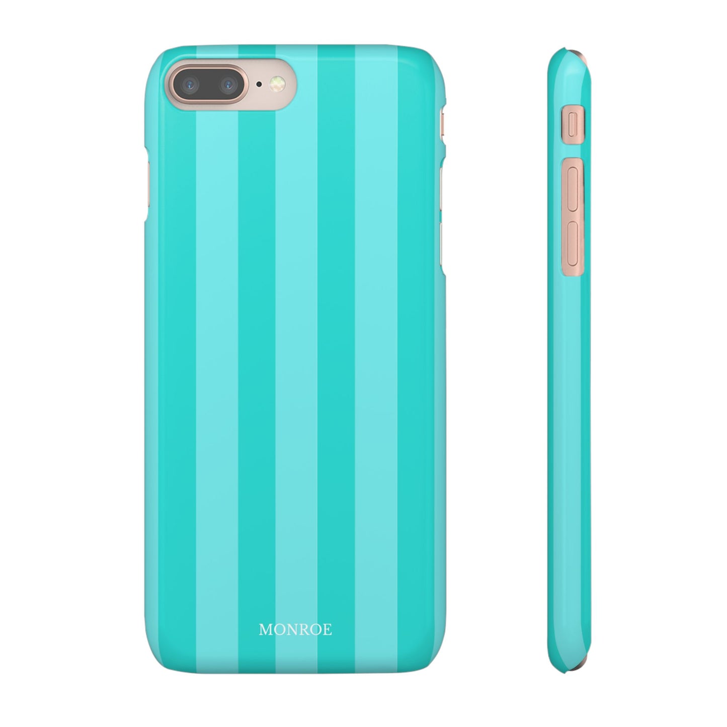 Striped Aqua Case