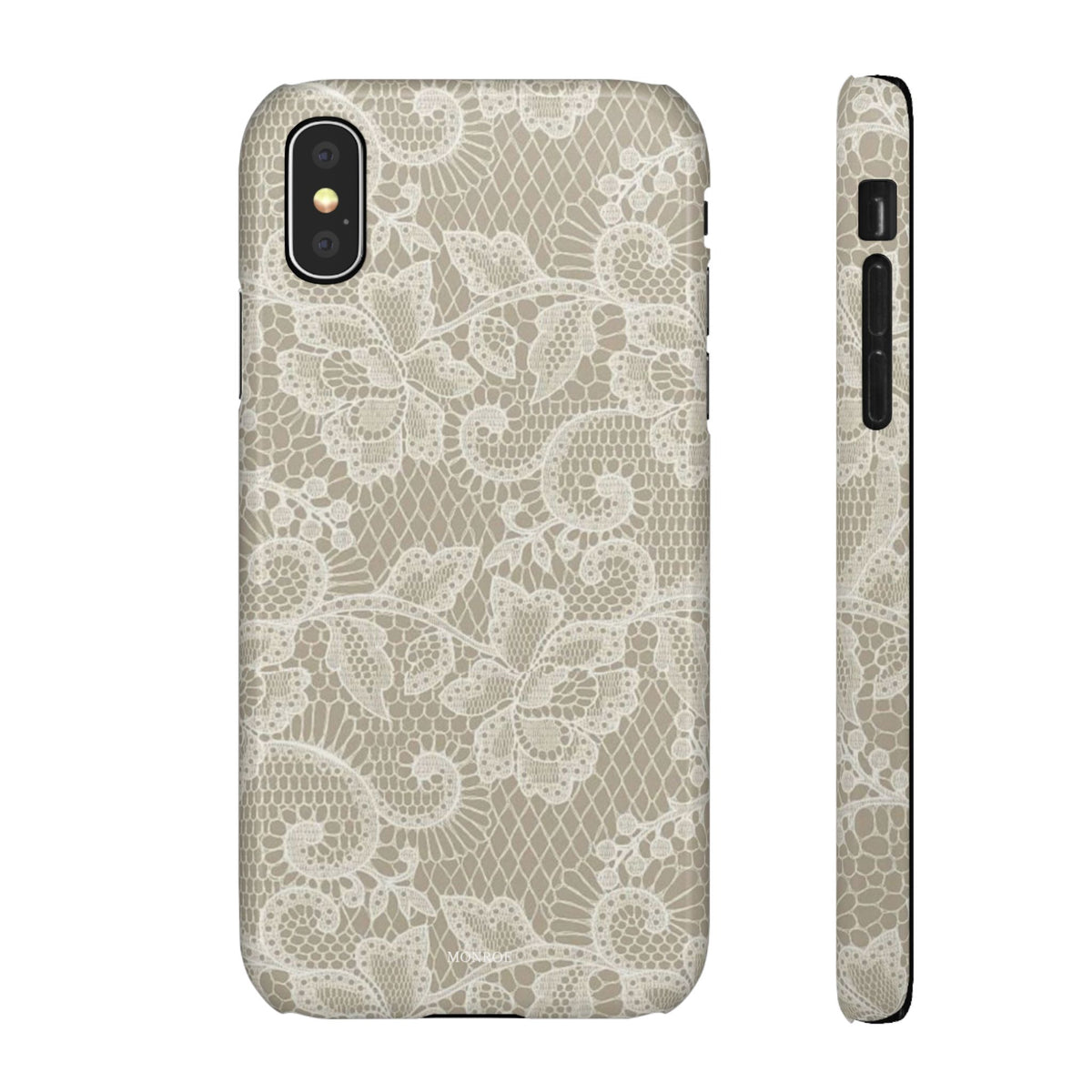Vintage Beige Lace Case