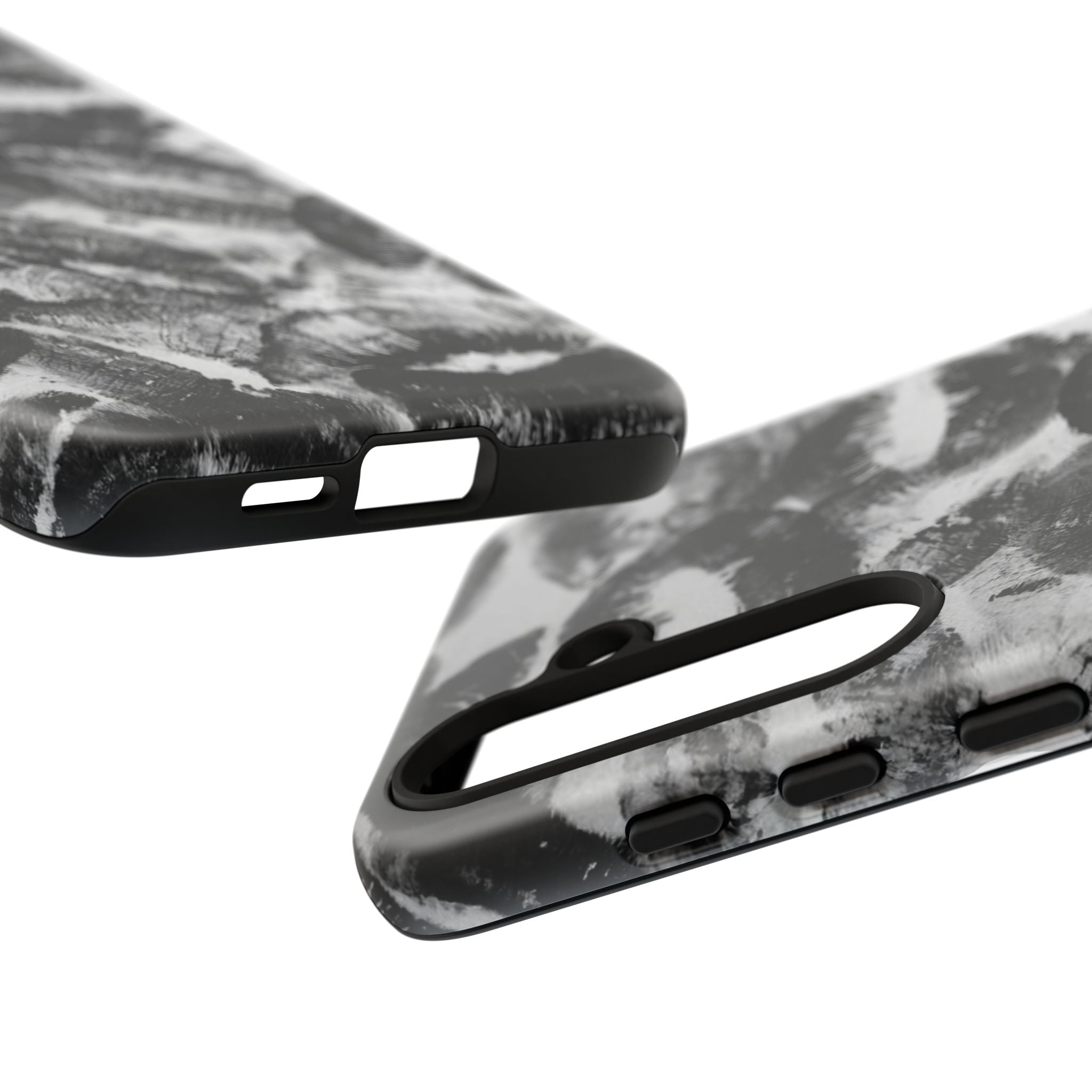 Black and Kiss Design Phone Case
