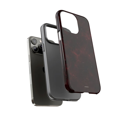 Burgundy Galaxy Tough Case