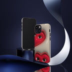 3D Hearts Phone Case