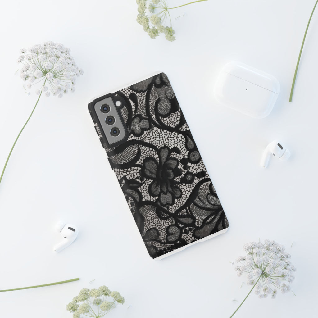 Black Lace Phone Case