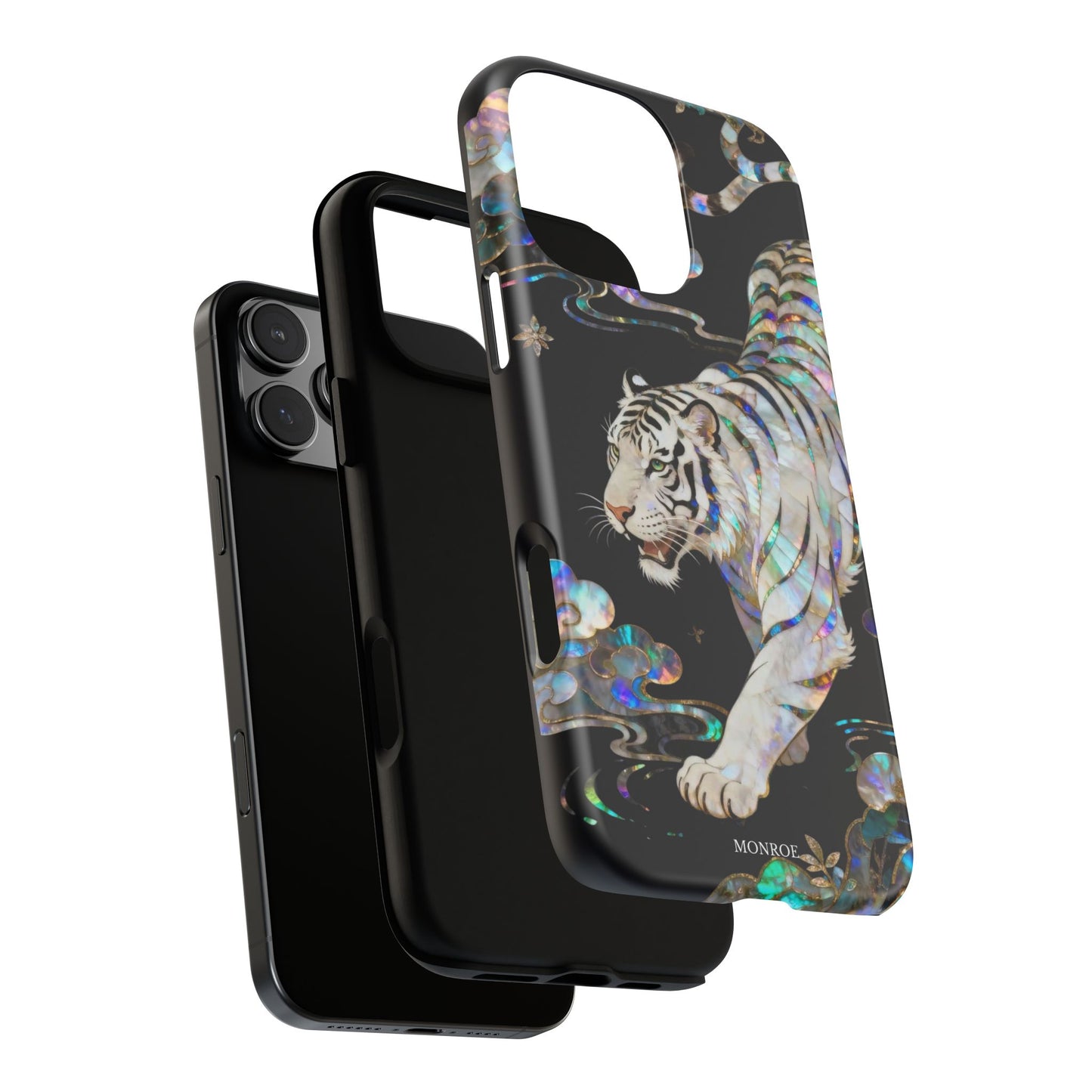 Iridescent White Tiger Tough Case
