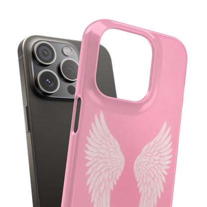 Pink Angel Wings Case