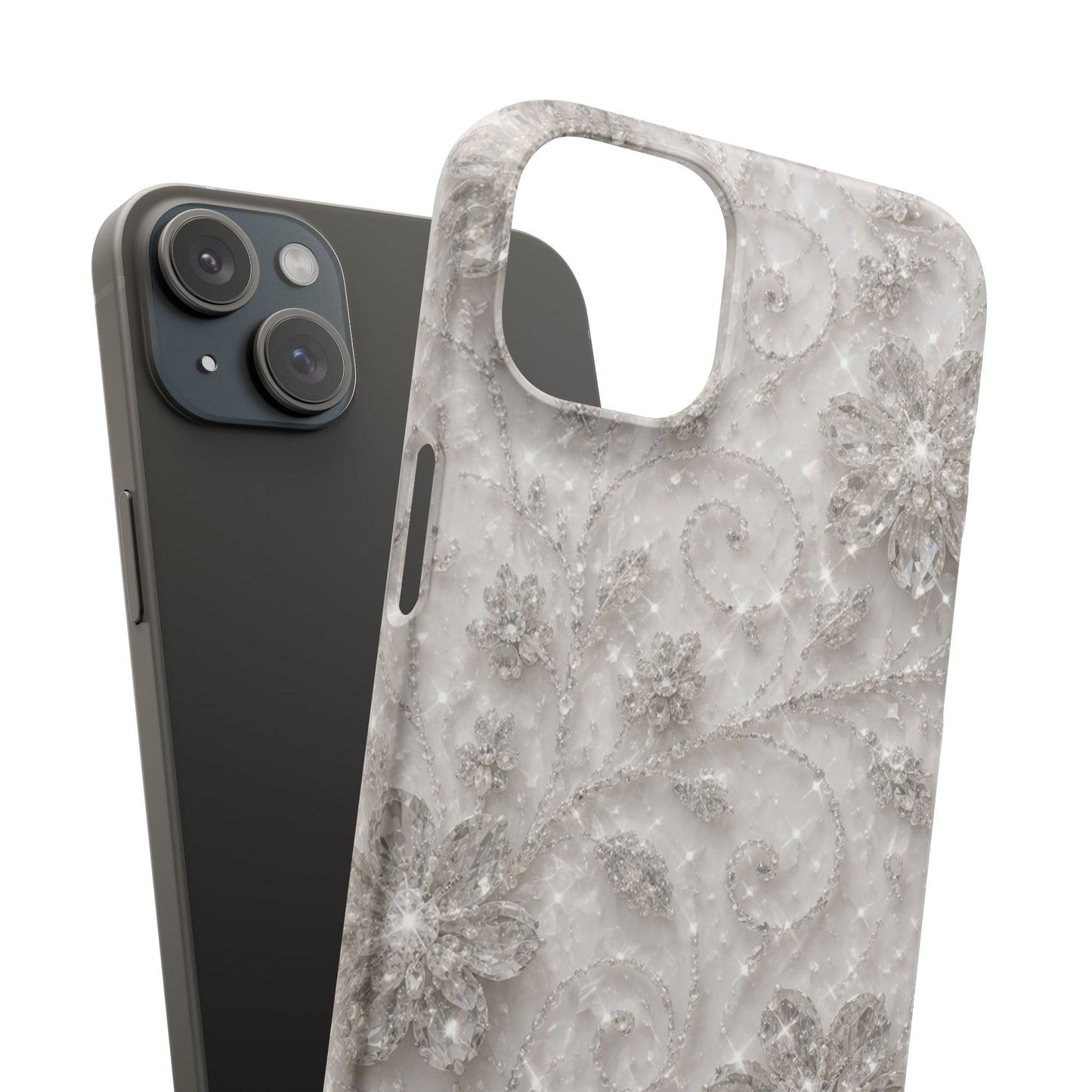 Glittery Floral Case